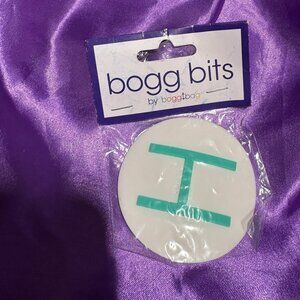 Bogg Bag Bits "H" Charm Letter Green Accessory NEW